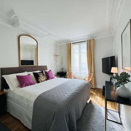 Lovely Flat Paris16 / Partiel View Eiffel Tower Apartamento Paris
