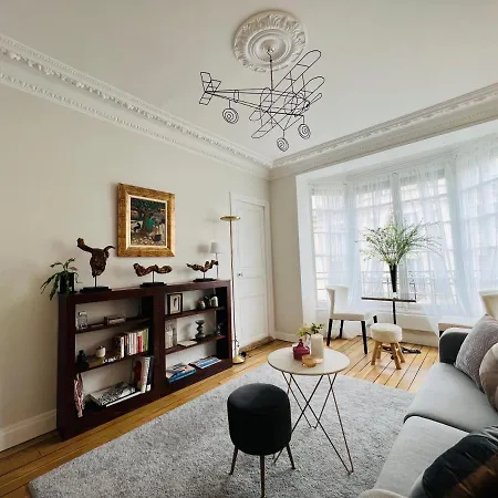 Lovely Flat Paris16 / Partiel View Eiffel Tower Apartment *