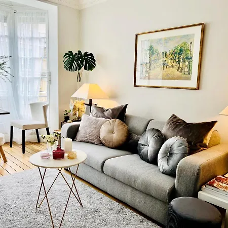 Daire Lovely Flat Paris16 / Partiel View Eiffel Tower *